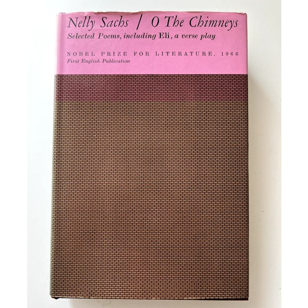 Nelly Sachs O The Chimneys 1966 Poems Hardback Book Dust Jacket